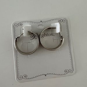 Brighton Romania medium hoop earrings